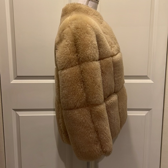 Dino Ricco Designer Shearling/Lambskin Fur Coat - Picture 4 of 15